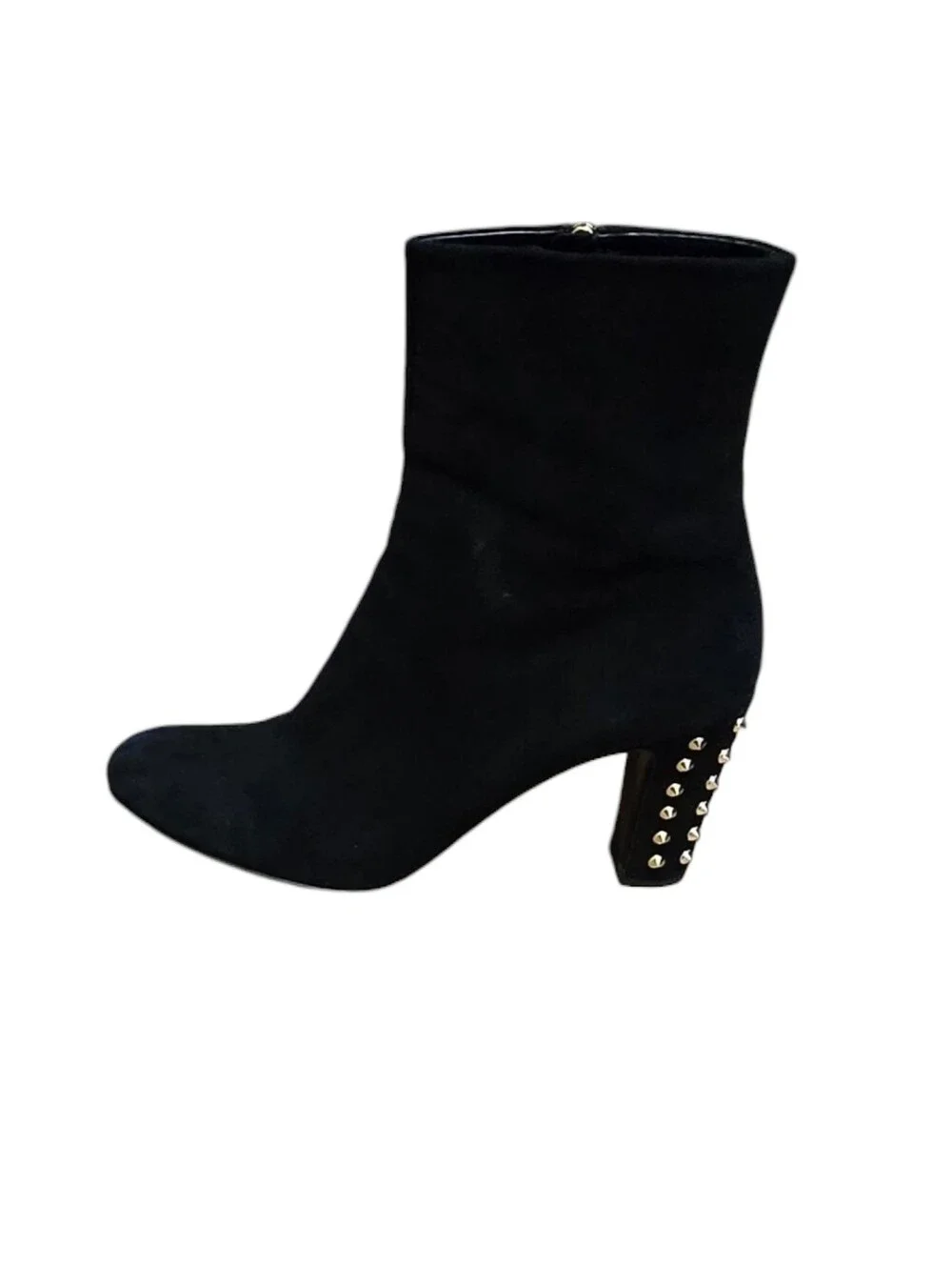 Gucci Melville Black Suede Spike Nero Kid Scamosciato Boots IT 38.5 US 8.5